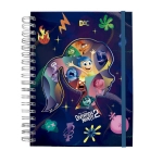 Caderno Desmontável Colegial 10 Matérias 80 Fls Smart Divertidamente c/ Elastico DAC 5033