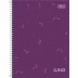 Caderno Espiral 1/4 (pequeno) Capa Dura 160 Fls Lunix Tilibra Sortido