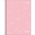 Caderno Espiral 1/4 (pequeno) Capa Dura 160 Fls Lunix Tilibra Sortido