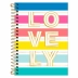 Caderno Espiral 1/4 (pequeno) Capa Dura 80 Fls Be Nice Tilibra