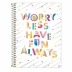 Caderno Espiral 1/4 (pequeno) Capa Dura 80 Fls Be Nice Tilibra