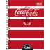 Caderno Espiral 1/4 (pequeno) Capa Dura 80 Fls Coca Cola Tilibra