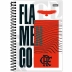 Caderno Espiral 1/4 (pequeno) Capa Dura 80 Fls Flamengo Foroni 3392898