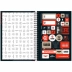 Caderno Espiral 1/4 (pequeno) Capa Dura 80 Fls Flamengo Foroni 3392898