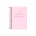 Caderno Espiral 1/4 (pequeno) Capa Dura 80 Fls Happy Tilibra