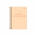 Caderno Espiral 1/4 (pequeno) Capa Dura 80 Fls Happy Tilibra