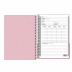 Caderno Espiral 1/4 (pequeno) Capa Dura 80 Fls Love Pink Tilibra 241911