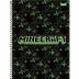 Caderno Espiral 1/4 (pequeno) Capa Dura 80 Fls Minecraft Foroni 