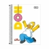 Caderno Espiral 1/4 (pequeno) Capa Dura 80 Fls Simpsons Tilibra 