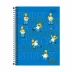 Caderno Espiral 1/4 (pequeno) Capa Dura 80 Fls Simpsons Tilibra 