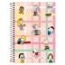 Caderno Espiral 1/4 (pequeno) Capa Dura 80 Fls Snoopy Tilibra