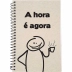 Caderno Espiral 1/4 (pequeno) Capa Flexível 96 Fls Frases Kit 