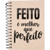 Caderno Espiral 1/4 (pequeno) Capa Flexível 96 Fls Frases Kit 