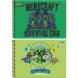 Caderno Espiral Cartografia e Desenho Capa Dura 80 Fls Minecraft Foroni 