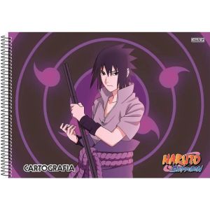 Caderno de Desenho CD 60fls Time 7 Naruto São Domingos - Welban