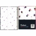 Caderno Espiral Colegial Capa Dura 10 Matérias 160 Fls Minnie Tilibra