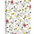 Caderno Espiral Colegial Capa Dura 10 Matérias 160 Fls Snoopy Tilibra