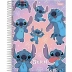 Caderno Espiral Colegial Capa Dura 10 Matérias 160 Fls Stitch Foroni