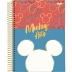 Caderno Espiral Univ. Capa Dura 1 Matéria 80 Fls Mickey Arts Jandaia 69549