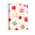 Caderno Espiral Univ. Capa Dura 1 Matéria 80 Fls Minnie Tilibra