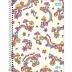 Caderno Espiral Univ. Capa Dura 1 Matéria 96 Fls D+ Sortido Feminino Tilibra 139246 pct c/4 Unidades