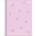 Caderno Espiral Univ. Capa Dura 10 Matérias 160 Fls Happy Tilibra