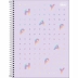 Caderno Espiral Univ. Capa Dura 10 Matérias 160 Fls Happy Tilibra