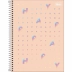 Caderno Espiral Univ. Capa Dura 10 Matérias 160 Fls Happy Tilibra