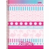 Caderno Espiral Univ. Capa Dura 10 Matérias 160 Fls Barbie Teen Foroni