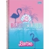 Caderno Espiral Univ. Capa Dura 10 Matérias 160 Fls Barbie Teen Foroni