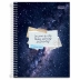 Caderno Espiral Univ. Capa Dura 10 Matérias 160 Fls Bliss Religioso Cadersil