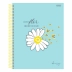 Caderno Espiral Univ. Capa Dura 10 Matérias 160 Fls Daisy São Domingos