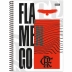 Caderno Espiral Univ. Capa Dura 10 Matérias 160 Fls Flamengo Foroni 33.9296-0