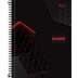 Caderno Espiral Univ. Capa Dura 10 Matérias 160 Fls Gradient Cadersil