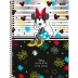 Caderno Espiral Univ. Capa Dura 10 Matérias 160 Fls Minnie Mouse Foroni 