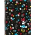 Caderno Espiral Univ. Capa Dura 10 Matérias 160 Fls Minnie Mouse Foroni 