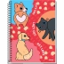 Caderno Espiral Univ. Capa Dura 10 Matérias 160 Fls Pet Fun Credeal