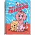 Caderno Espiral Univ. Capa Dura 10 Matérias 160 Fls Pet Fun Credeal