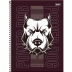 Caderno Espiral Univ. Capa Dura 10 Matérias 160 Fls Power Dog Foroni 