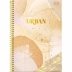 Caderno Espiral Univ. Capa Dura 10 Matérias 160 Fls Urban Foroni 