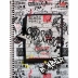 Caderno Espiral Univ. Capa Dura 15 Matérias 240 Fls Bomber Foroni 