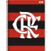 Caderno Espiral Univ. Capa Dura 15 Matérias 240 Fls Flamengo Foroni