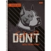 Caderno Espiral Univ. Capa Dura 15 Matérias 240 Fls Power Dog Foroni 