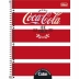 Caderno Espiral Univ. Capa Dura 1 Matéria 80 Fls Coca-Cola Tilibra