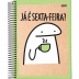 Caderno Espiral Univ. Capa Dura 1 Matéria 80 Fls Flork Jandaia 