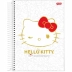 Caderno Espiral Univ. Capa Dura 1 Matéria 80 Fls Hello Kitty 50th Jandaia