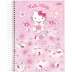 Caderno Espiral Univ. Capa Dura 1 Matéria 80 Fls Hello Kitty Jandaia