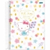 Caderno Espiral Univ. Capa Dura 1 Matéria 80 Fls Hello Kitty Jandaia