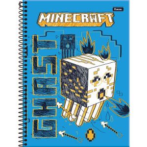 Kit 5 Caderno Brochurão Minecraft + Caderno Desenho - Foroni