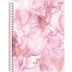 Caderno Espiral Univ. Capa Dura 1 Matéria 80 Fls Rosa Rose São Domingos